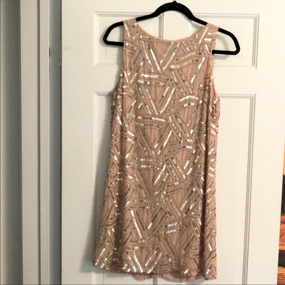 Alice + Olivia Sequin Cocktail Dress - Picture 3 of 5
